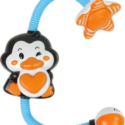 LEAN TOYS Badspeelgoed Pinguin Met Douche En Pomp - Kinderspeelgoed - Badspeeltjes - Met Zuignappen - Leuk Voor De Kleinste