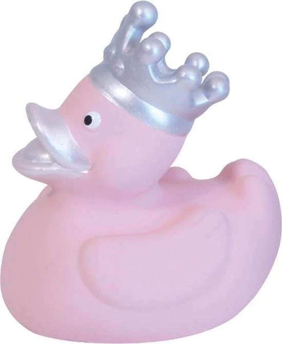 BamBam Rubberen Badeend - Roze - Baby Cadeau 2 BamBam Rubberen Badeend - Roze - Baby Cadeau - Afbeelding 2