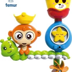 FEMUR Badspeelgoed – Badspeeltje – Speelgoed Voor In Bad – Baby Cadeau – Kraam Cadeau – Baby Speelgoed – Peuter Speelgoed