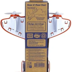 Green Toys Speelgoed Speelgoed Blusvliegtuig Oranje - Green Toys -Aanbiedingen badspeelgoed Winkel 550x672 3