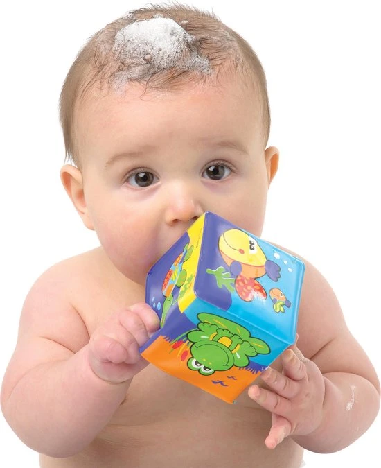 Playgro Zachte Blokken - Badspeelgoed - Badblokken - Set Van 6 Stuks 5 Playgro Zachte Blokken - Badspeelgoed - Badblokken - Set Van 6 Stuks - Afbeelding 5