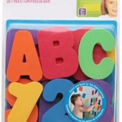 Gadget-winkel.com® 36 Stuks Letters En Cijfers Educatieve Speelgoed Voor In Bad (verpakking Beschadigd !! )