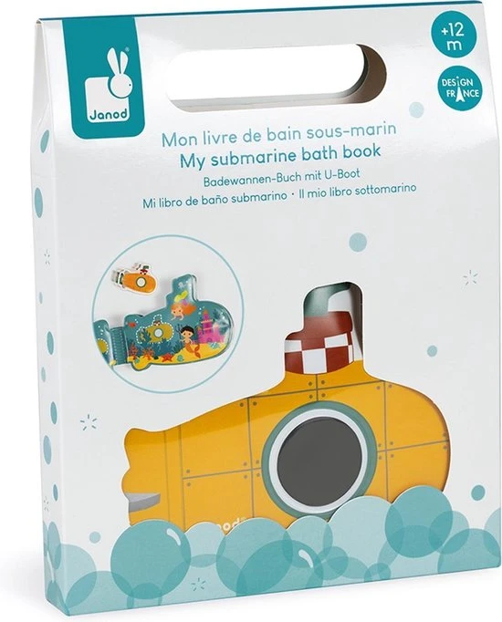 Janod Badspeelgoed - Badboek Mijn Duikboot 5 Janod Badspeelgoed - Badboek Mijn Duikboot - Afbeelding 5