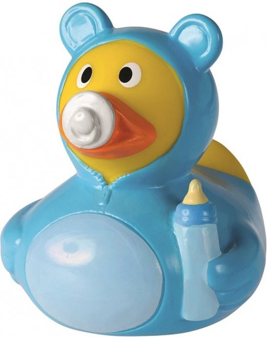 Schmoozies Badeendje Blauw Hoera Een Baby Jongen 8 Cm - Geboorte Deco Artikelen 1 Schmoozies Badeendje Blauw Hoera Een Baby Jongen 8 Cm - Geboorte Deco Artikelen