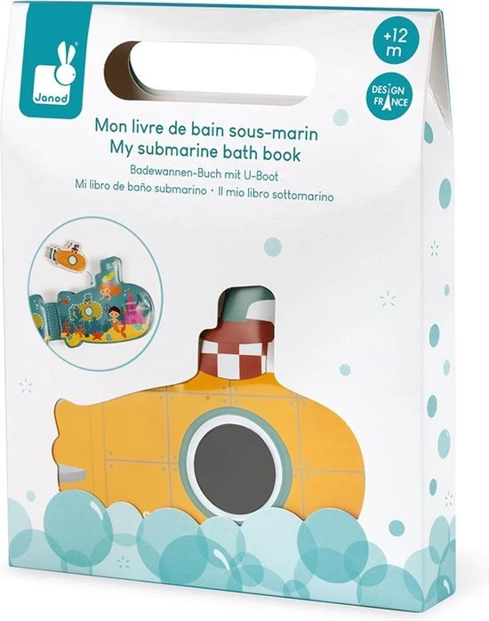 Janod Badspeelgoed - Badboek Mijn Duikboot 17 Janod Badspeelgoed - Badboek Mijn Duikboot - Afbeelding 17