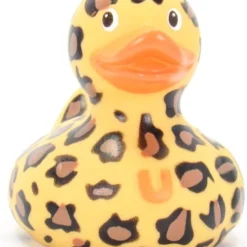 BUDDUCK.COM Luxury Mini LEOPARD Duck Van Bud Duck: Mooiste Design Badeend Ter Wereld