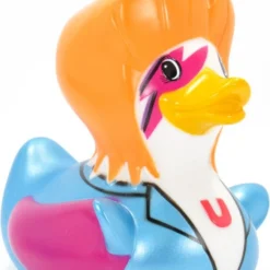 BUDDUCK.COM Deluxe ZAG DUCK David Bowie Ziggy Stardust Duck Van Bud Duck: Mooiste Design Badeend Ter Wereld SPECIAL EDITION 2017 2018 10CM -Aanbiedingen badspeelgoed Winkel 550x705 1