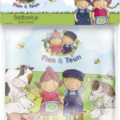 Bambolino Toys - Fien & Teun Badboekje Boerderijdieren - Badspeelgoed - Schoencadeautje Sinterklaas -Aanbiedingen badspeelgoed Winkel 550x709