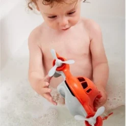 Green Toys Speelgoed Speelgoed Blusvliegtuig Oranje - Green Toys -Aanbiedingen badspeelgoed Winkel 550x732 2