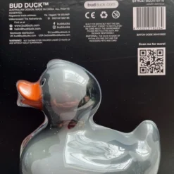 BUDDUCK.COM BUD Camo Duck Badeendje Camouflage Van Budduck In Zwart Grijs En Wit