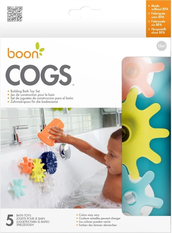 BOON Cogs Tandwieltjes Speelset (5 Stuks) - Badspeelgoed 3 BOON Cogs Tandwieltjes Speelset (5 Stuks) - Badspeelgoed - Afbeelding 3
