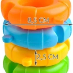 Ariko Badspeelgoed, Losse Dieren In Reddingsboei - Badeendje - Leeuw - Koe - Aap - Hond -Aanbiedingen badspeelgoed Winkel 550x751 2