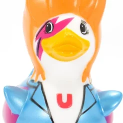 BUDDUCK.COM Deluxe ZAG DUCK David Bowie Ziggy Stardust Duck Van Bud Duck: Mooiste Design Badeend Ter Wereld SPECIAL EDITION 2017 2018 10CM -Aanbiedingen badspeelgoed Winkel 550x768