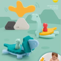 Quut Dino Wereld - Puzzle Friends -Aanbiedingen badspeelgoed Winkel 550x771