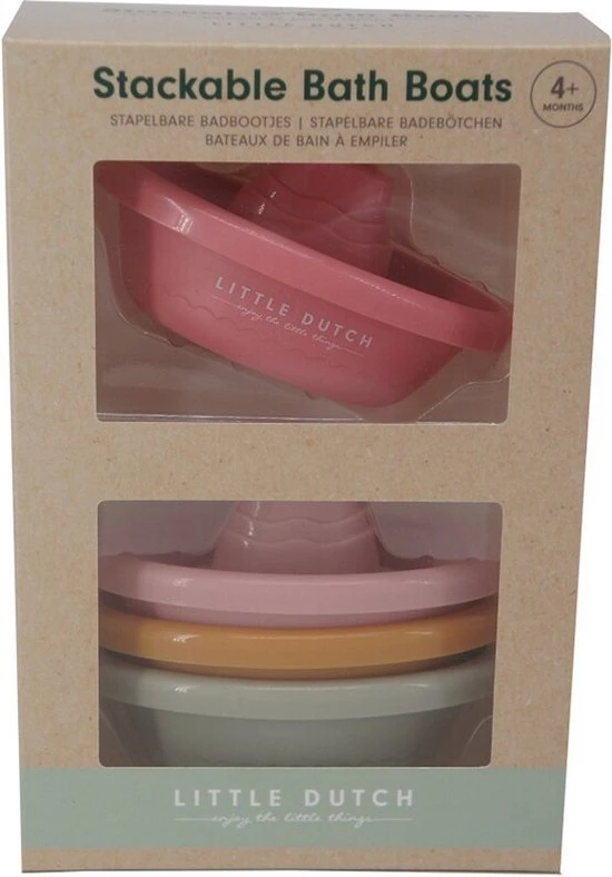 2x Little Dutch 4 Bad Bootjes Set Roze 9 2x Little Dutch 4 Bad Bootjes Set Roze - Afbeelding 9