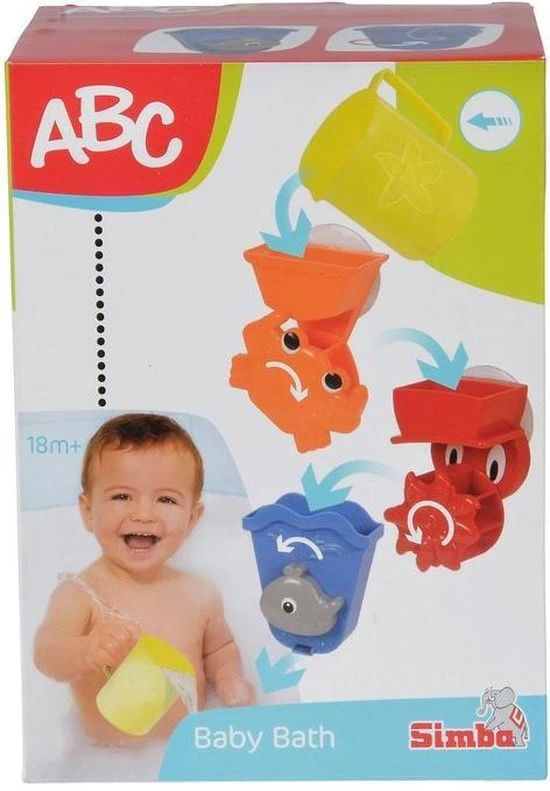 Simba ABC - Spel Set Voor Bad - 0 Tot 36 Maanden - Badspeelgoed 11 Simba ABC - Spel Set Voor Bad - 0 Tot 36 Maanden - Badspeelgoed - Afbeelding 11