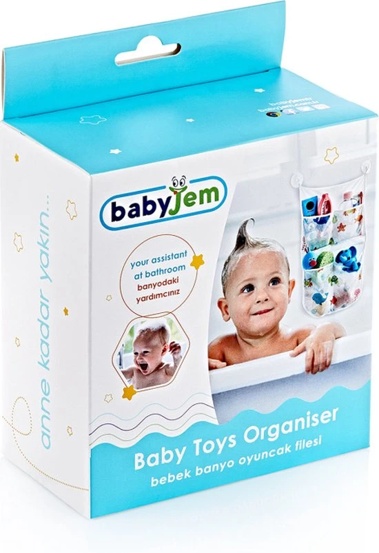 Baby Jem Babyjem Wit Badspeeltjeshouder 1114691 5 Baby Jem Babyjem Wit Badspeeltjeshouder 1114691 - Afbeelding 5