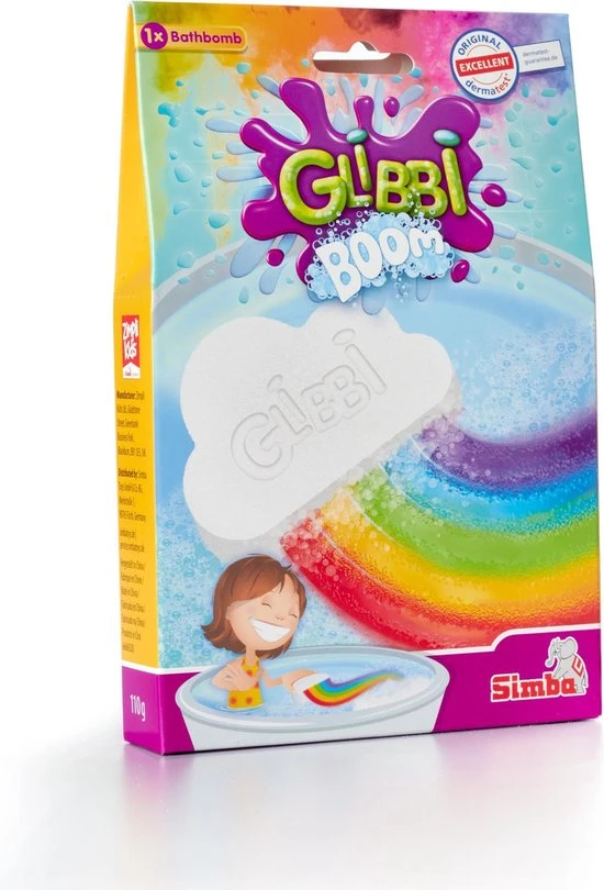 Simba Glibbi Boom Regenboog - Badbom - Vanaf 3 Jaar - Dermatologisch Getest 10 Simba Glibbi Boom Regenboog - Badbom - Vanaf 3 Jaar - Dermatologisch Getest - Afbeelding 10