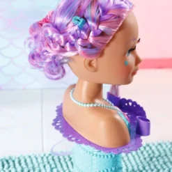 BABY Born Sister Stylinghoofd Zeemeermin - Kaphoofd -Aanbiedingen badspeelgoed Winkel 550x823 3